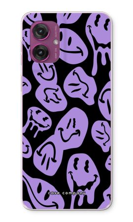 Melting Smiley - Purple