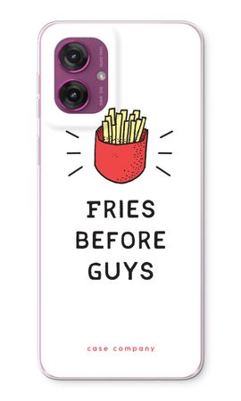 Fries before guys
