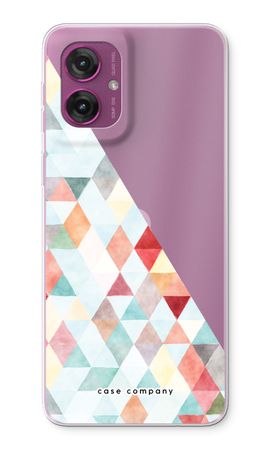 Coloured triangles pastel