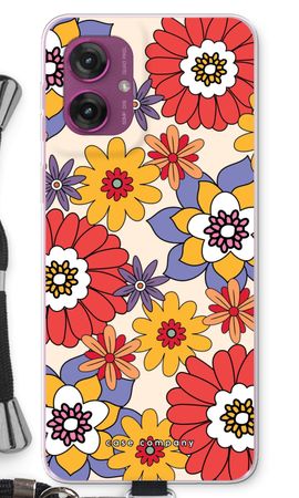 Retro Flowers - Yellow