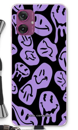 Melting Smiley - Purple