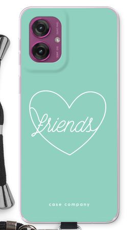 Friends heart pastel