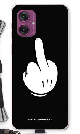 Middle finger black