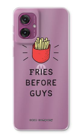 Fries before guys