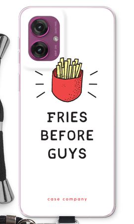Fries before guys
