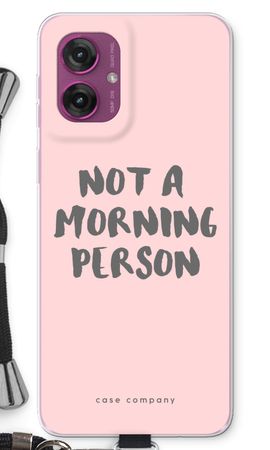 Morning person