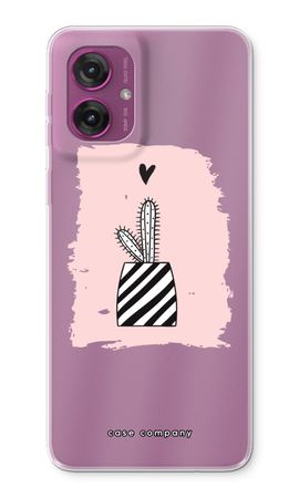Black and white cactus