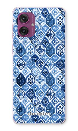 Blauw motief