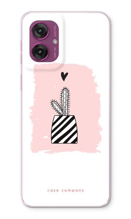 Black and white cactus