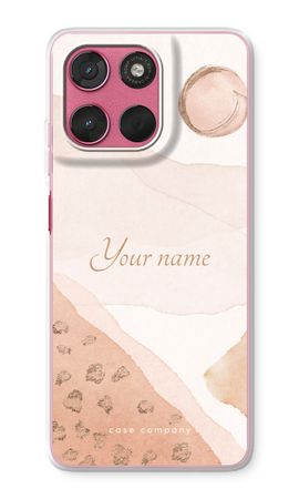 Gold Spots Namecase - Blush