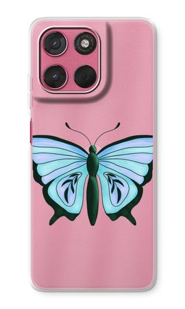 Blauer Schmetterling