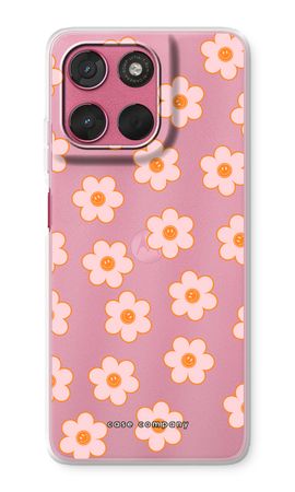 Pink Smiley Flower