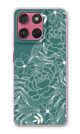 Flowers in lace