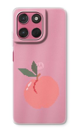 Stitched Peach