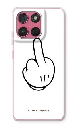 Middle finger white