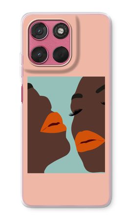 Orange lips