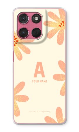 Peach Blossom Monogram