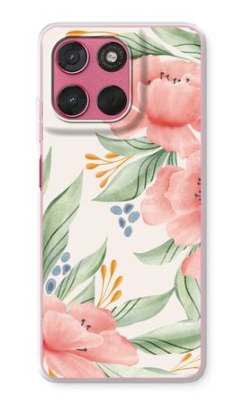 Fleurs roses douces