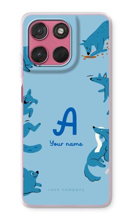 Playful Dogs Monogram