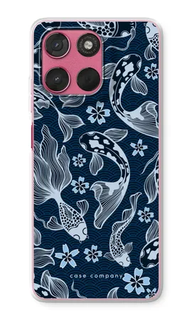 Midnight Koi, Motorola Moto G57 soft case