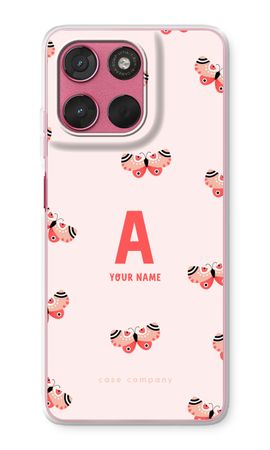Rosy Butterflies Monogram