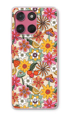 Retro Flowers N°2 - Yellow