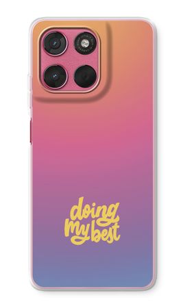Doing my best