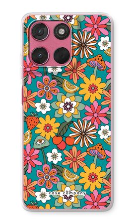 Retro Flowers N°2 - Blue