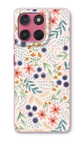Fleurs à pois