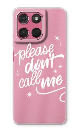 Don't call