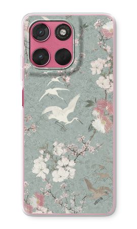 Blüte der japanischen Kranichvögel