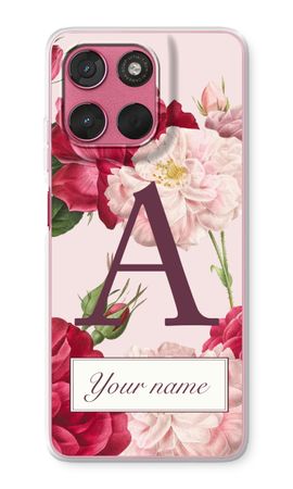 Lentebloemen roze rozen