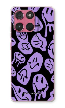 Melting Smiley - Purple