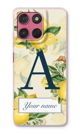 Monogram Lemons, Oranges of Peaches