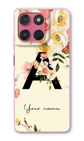 Flirty Flowers Monogram