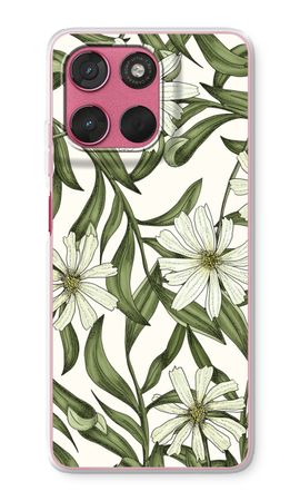 White flower pattern