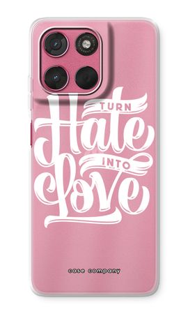 Turn hate into love