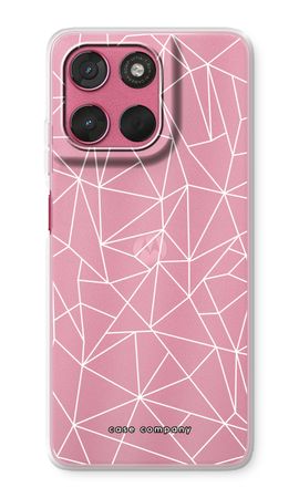 Geometric lines white