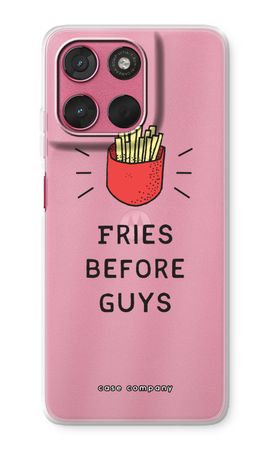Fries before guys