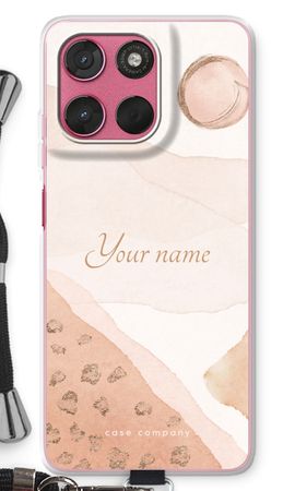 Gold Spots Namecase - Blush