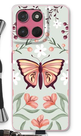 Butterfly in a floral world