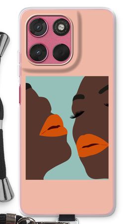 Orange lips