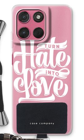 Turn hate into love