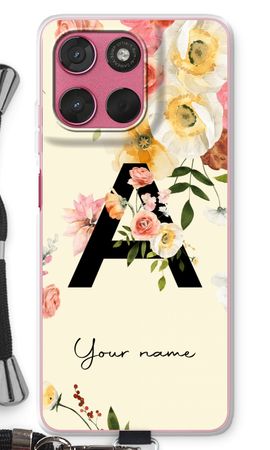 Flirty Flowers Monogram