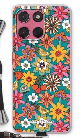 Retro Flowers N°2 - Blue