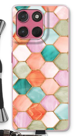 Hexagons in stained glass