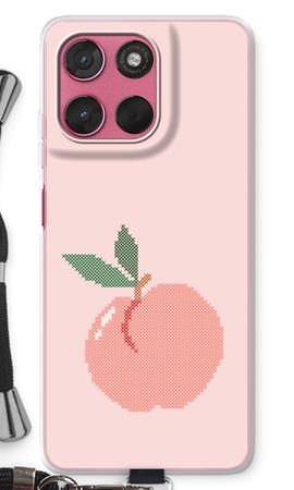 Stitched Peach