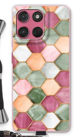 Hexagons in stained glass