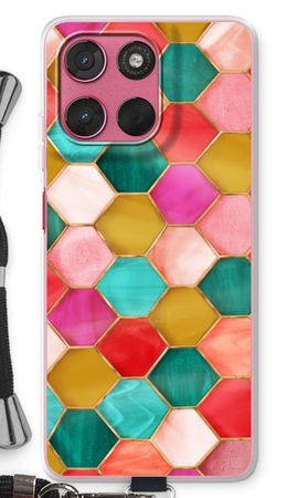 Hexagons in stained glass