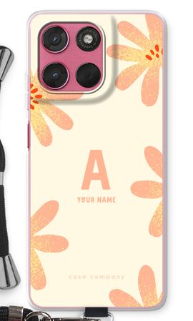 Peach Blossom Monogram